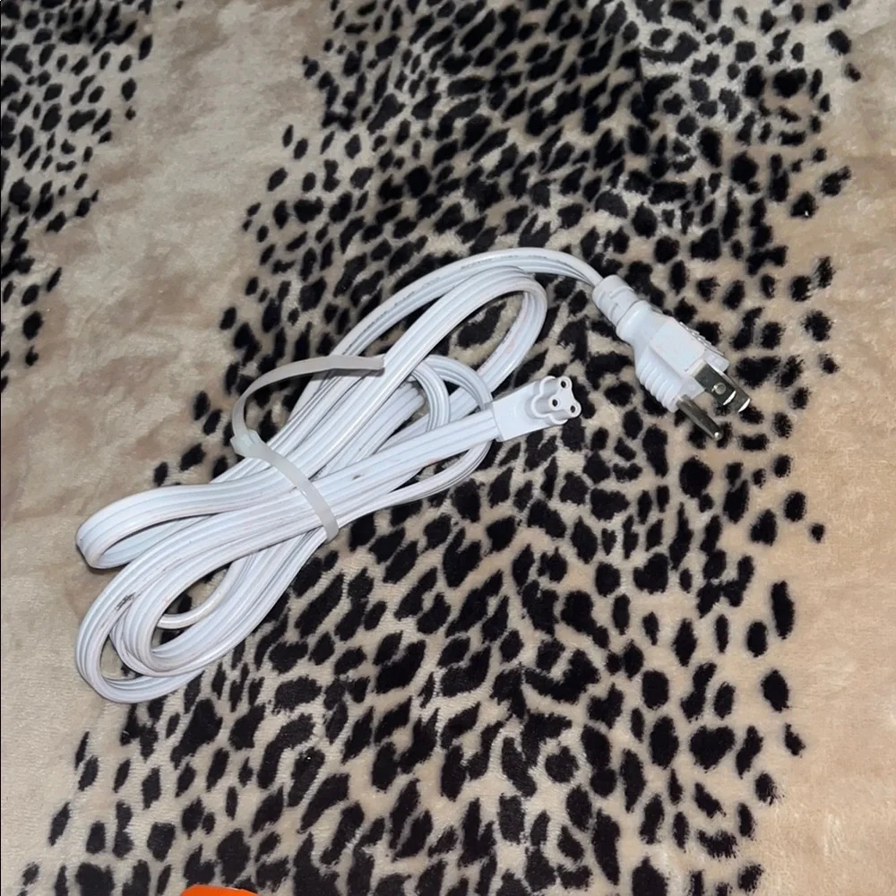 White Charging Cable